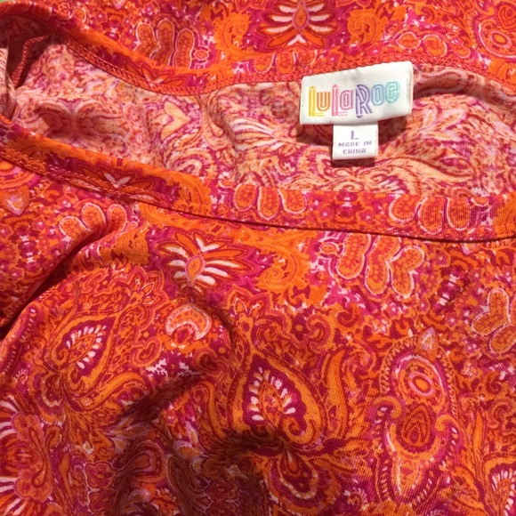 LuLaRoe Julia Dress Sz Large - Picture 6 of 6